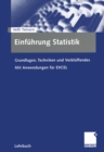 Image for Einfuhrung Statistik: Grundlagen, Techniken Und Verbluffendes