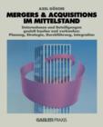 Image for Mergers &amp; Acquisitions im Mittelstand
