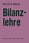 Image for Bilanzlehre