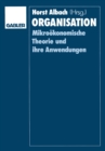 Image for Organisation: Mikrookonomische Theorie Und Ihre Anwendungen