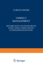 Image for Umwelt Management: Erfahrungen Und Instrumente Einer Umweltorientierten Unternehmensstrategie