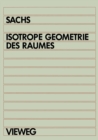 Image for Isotrope Geometrie Des Raumes