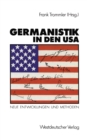 Image for Germanistik in den USA: Neue Entwicklungen und Methoden
