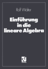 Image for Einfuhrung in die lineare Algebra