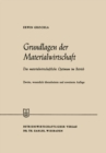 Image for Grundlagen der Materialwirtschaft: Das materialwirtschaftliche Optimum im Betrieb