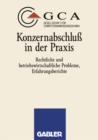 Image for Konzernabschlu in der Praxis: Rechtliche und betriebswirtschaftliche Probleme, Erfahrungsberichte