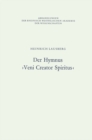 Image for Der Hymnus Veni Creator Spiritus