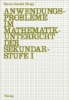 Image for Anwendungsprobleme Im Mathematikunterricht Der Sekundarstufe I