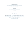 Image for Nomisma und Nomismatia: Beitrage zur Geldgeschichte Agyptens im 6. Jahrhundert n. Chr.