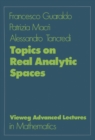 Image for Topics on Real Analytic Spaces