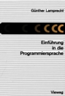 Image for Einfuhrung in Die Programmiersprache C