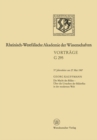 Image for Rheinisch-Westfalische Akademie der Wissenchaften: Geisteswissenschaften Vortrage*G295