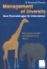 Image for Management of Diversity: Neue Personalstrategien fur Unternehmen