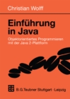 Image for Einfuhrung in Java: Objektorientiertes Programmieren mit der Java 2-Plattform