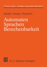 Image for Automaten Sprachen Berechenbarkeit: Grundkurs Angewandte Informatik IV