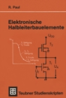 Image for Elektronische Halbleiterbauelemente.