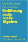 Image for Einfuhrung in die reelle Algebra : 63