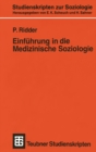 Image for Einfuhrung in die Medizinische Soziologie.