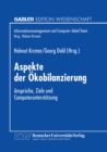 Image for Aspekte Der Okobilanzierung: Anspruche, Ziele Und Computerunterstutzung