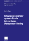Image for Fuhrungsinformationssysteme Fur Die Internationale Management-holding.