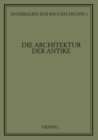 Image for Die Architektur der Antike