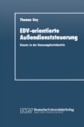 Image for Edv-orientierte Auendienststeuerung: Einsatz in Der Konsumguterindustrie