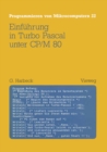 Image for Einfuhrung in Turbo Pascal unter CP/M 80
