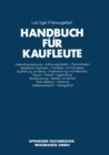 Image for Handbuch Fur Kaufleute
