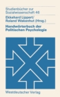 Image for Handworterbuch der Politischen Psychologie
