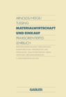 Image for Materialwirtschaft und Einkauf: Praxisorientiertes Lehrbuch
