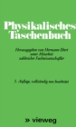 Image for Physikalisches Taschenbuch