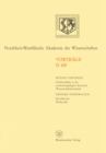 Image for Nordrhein-Westfalische Akademie der Wissenschaften: Natur-, Ingenieur- und Wirtschaftswissenschaften Vortrage * N 405
