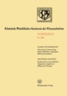 Image for Rheinisch-Westfalische Akademie der Wissenschaften: Natur-, Ingenieur- und Wirtschaftswissenschaften Vortrage * N 384