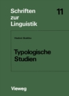 Image for Typologische Studien
