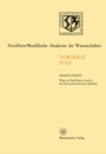 Image for Nordrhein-Westfalische Akademie der Wissenschaften: Natur-, Ingenieur- und Wirtschaftswissenschaften Vortrage * N 420 : 420