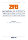 Image for Innovation und Investition