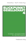 Image for Blickpunkt Gesellschaft 4: Soziale Ungleichheit in Deutschland