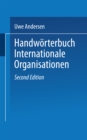 Image for Handworterbuch Internationale Organisationen : 1299