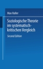 Image for Soziologische Theorie im systematisch-kritischen Vergleich.