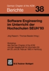 Image for Software Engineering im Unterricht der Hochschulen SEUH &#39;93