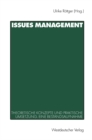 Image for Issues Management: Theoretische Konzepte und praktische Umsetzung. Eine Bestandsaufnahme