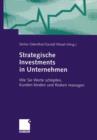 Image for Strategische Investments in Unternehmen