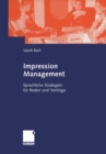 Image for Impression Management: Sprachliche Strategien fur Reden und Vortrage
