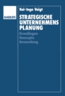 Image for Strategische Unternehmensplanung: Grundlagen - Konzepte - Anwendung