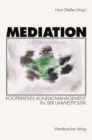 Image for Mediation: Kooperatives Konfliktmanagement in der Umweltpolitik