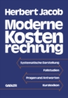 Image for Moderne Kostenrechnung