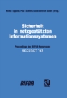 Image for Sicherheit in netzgestutzten Informationssystemen: Proceedings des BIFOA-Kongresses