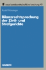 Image for Bilanzrechtsprechung Der Zivil- Und Strafgerichte