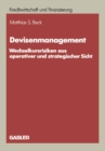 Image for Devisenmanagement: Wechselkursrisiken aus operativer und strategischer Sicht