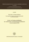 Image for Struktur und Wettbewerbsfahigkeit der westdeutschen und britischen Baumwollindustrie in der erweiterten EWG